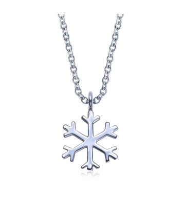 Snowflake Silver Necklace SPE-5618